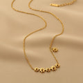 Anti Tarnish Flower Necklace